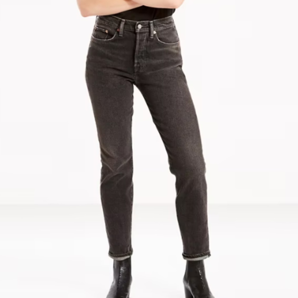 Levis 501 Wedgie Faded Black Size 29